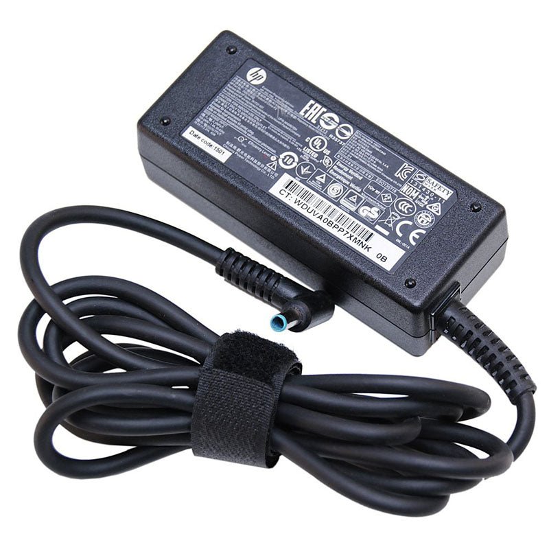 HP Original OEM 45W 4.5mm Small Blue Pin 19.5V 2.37A Laptop Charger Adapter - SWIFT PERIPHERALSH6Y88AA
