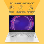 HP PAV 14 - DV2015TU [CI7 - 1255U 12TH GEN/16GB DDR4/1TB SSD/NO DVD/WIN11 HOME+MSO/14.0 INCH/INTEGRATED GRAPHICS/1 YEAR/SILVER] - SWIFT PERIPHERALS107954