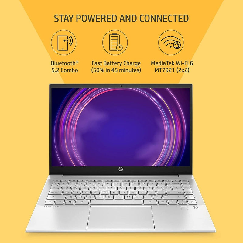HP PAV 14 - DV2015TU [CI7 - 1255U 12TH GEN/16GB DDR4/1TB SSD/NO DVD/WIN11 HOME+MSO/14.0 INCH/INTEGRATED GRAPHICS/1 YEAR/SILVER] - SWIFT PERIPHERALS107954