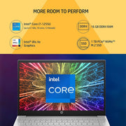 HP PAV 14 - DV2015TU [CI7 - 1255U 12TH GEN/16GB DDR4/1TB SSD/NO DVD/WIN11 HOME+MSO/14.0 INCH/INTEGRATED GRAPHICS/1 YEAR/SILVER] - SWIFT PERIPHERALS107954