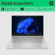 HP PAV 14 - DV2041TU [CI5 - 1235U 12TH GEN/16GB DDR4/512GB SSD/WIN11 HOME+MSO/14.0 INCH/INTEGRATED GRAPHICS /1 YEAR(S)/SILVER/TOUCH] - SWIFT PERIPHERALS1084399