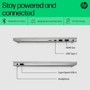 HP PAV 14 - DV2041TU [CI5 - 1235U 12TH GEN/16GB DDR4/512GB SSD/WIN11 HOME+MSO/14.0 INCH/INTEGRATED GRAPHICS /1 YEAR(S)/SILVER/TOUCH] - SWIFT PERIPHERALS1084399