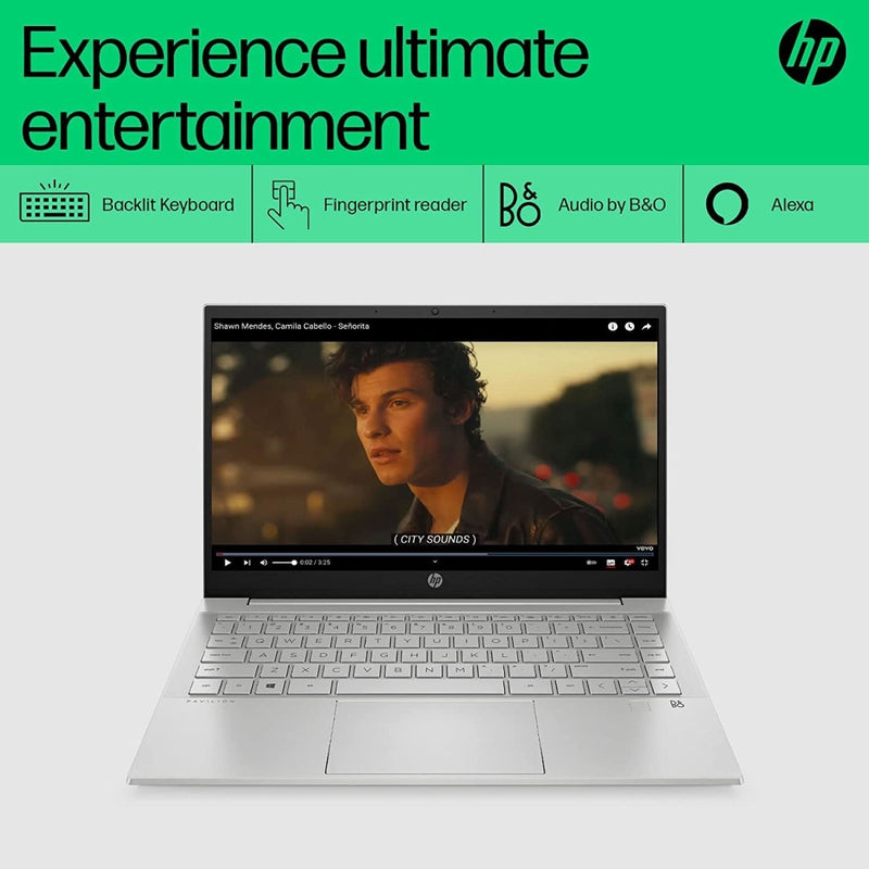 HP PAV 14 - DV2041TU [CI5 - 1235U 12TH GEN/16GB DDR4/512GB SSD/WIN11 HOME+MSO/14.0 INCH/INTEGRATED GRAPHICS /1 YEAR(S)/SILVER/TOUCH] - SWIFT PERIPHERALS1084399