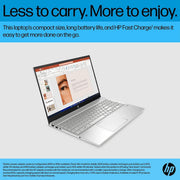 HP PAV 15 - EG3036TU [CI7 - 1360P 13TH GEN/16GB DDR4/1TB SSD/WIN11 HOME+MSO/15.6 INCH/INTEGRATED GRAPHICS /1 YEAR(S)/SILVER] - SWIFT PERIPHERALS1085124