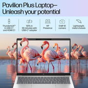 HP PAV PLUS 14 - EW0116TU [CI5 - 1335U 13TH GEN/16GB/512GB SSD/WIN11 HOME+MSO/14.0 INCH/INTEGRATED GRAPHICS /1 YEAR(S)/SILVER] LAPTOP - SWIFT PERIPHERALS1088848