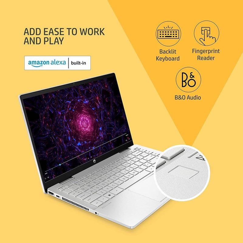 HP PAVILION 14 EK1010TU [CI5 - 1335U 13TH GEN/16GB/1TB SSD/WIN11 HOME+MSO/14.0 INCH/INTEGRATED GRAPHICS /1 YEAR(S)/SILVER] - SWIFT PERIPHERALS1084804