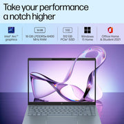 HP PAVILION 14 EW1082TU [ULTRA5 - 125H 14TH GEN/16GB/512GB SSD/WIN11 HOME/14.0 INCH/INTEGRATED GRAPHICS /1 YEAR(S)/BLUE] - SWIFT PERIPHERALS1089531