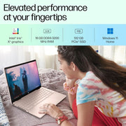 HP PAVILION 14 X360 INTEL CORE I7 13TH GEN 1355U - (16 GB/512 GB SSD/WINDOWS 11 HOME) 14 - EK1152TU 2 IN 1 LAPTOP (14 INCH, PALE ROSE GOLD COVER & BASE, 1.51 KG, WITH MS OFFICE) - SWIFT PERIPHERALSHplaptop-0092