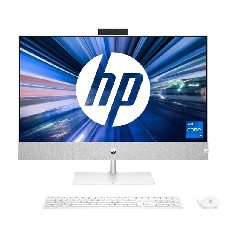 HP PAVILION AIO PC,INTEL CORE I7 13700T,27 INCH FHD 3 SIDED MICRO - EDGE DISPLAY/16GB RAM/1TB SSD/WIN 11/MSO/INTEL UHD GRAPHICS 770 GRAPHICS/WIRELESS KEYBOARD & MOUSE/8.3 KGS 27 - CA2113IN - WINDOWS 11 S - SWIFT PERIPHERALS7L856PA