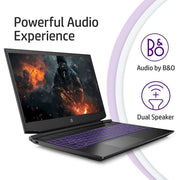 HP PAVILION GAMING RYZEN 5 15.6 - INCH(39.6 CM) FHD GAMING LAPTOP (8GB/512GB SSD/144HZ/RTX 3050 4GB GRAPHICS/WINDOWS 10/MS OFFICE 2019/1.98KG), 15 - EC2075AX, BLACK - SWIFT PERIPHERALS105533