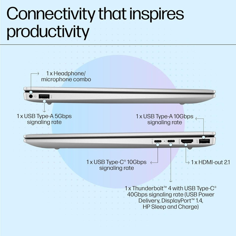 HP PAVILION PLUS 14 - EW0107TU (B6MK7PA) LAPTOP (CORE I5 13TH GEN/16 GB/512 GB SSD/WINDOWS 11) - SWIFT PERIPHERALSHplaptop-0087