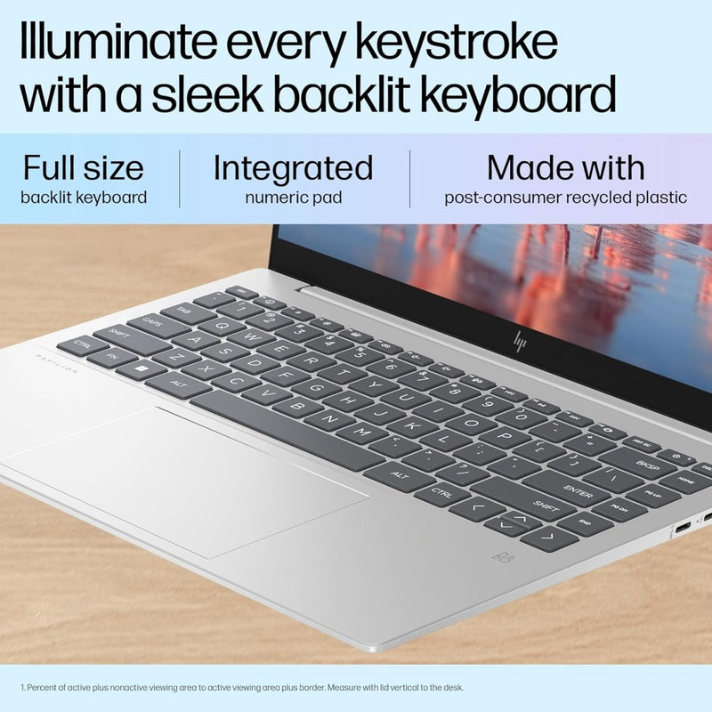 HP PAVILION PLUS 14 - EW0107TU (B6MK7PA) LAPTOP (CORE I5 13TH GEN/16 GB/512 GB SSD/WINDOWS 11) - SWIFT PERIPHERALSHplaptop-0087