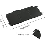 HP PP03XL Original OEM 43.3Whr 3560mAh 11.55V 3 Cell Laptop Battery - SWIFT PERIPHERALSPP03XL-OEM