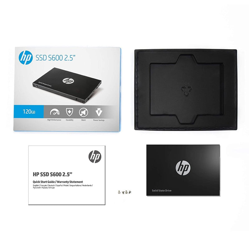HP S600 120GB 2.5 - Inch SATA III Internal Solid State Drive - SWIFT PERIPHERALS4FZ32AA