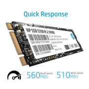 HP S700 M.2 500GB Internal Solid State Drive - SWIFT PERIPHERALS2LU80AA
