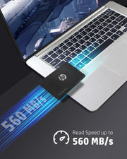 HP S750 3D NAND 256GB SATA III 2.5" 6 Gb/s Internal SSD - SWIFT PERIPHERALS16L52AA