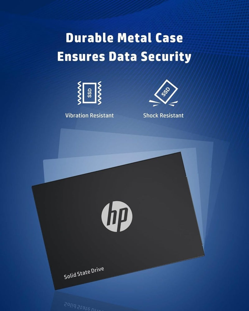 HP S750 3D NAND 256GB SATA III 2.5" 6 Gb/s Internal SSD - SWIFT PERIPHERALS16L52AA