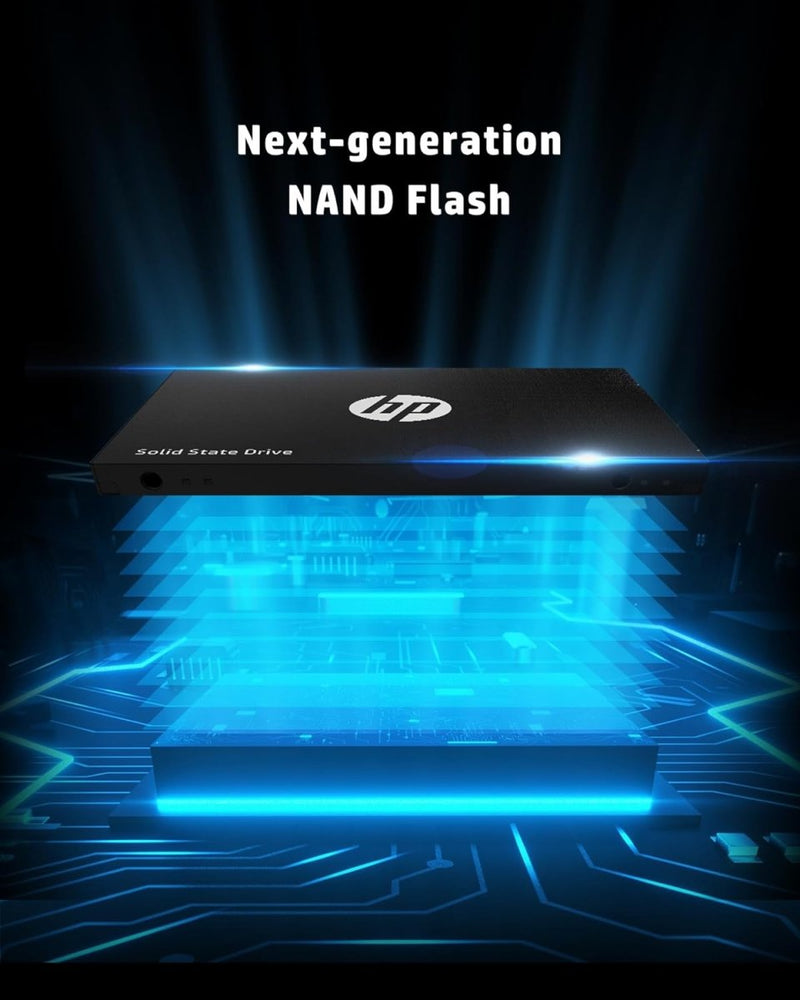 HP S750 3D NAND 256GB SATA III 2.5" 6 Gb/s Internal SSD - SWIFT PERIPHERALS16L52AA
