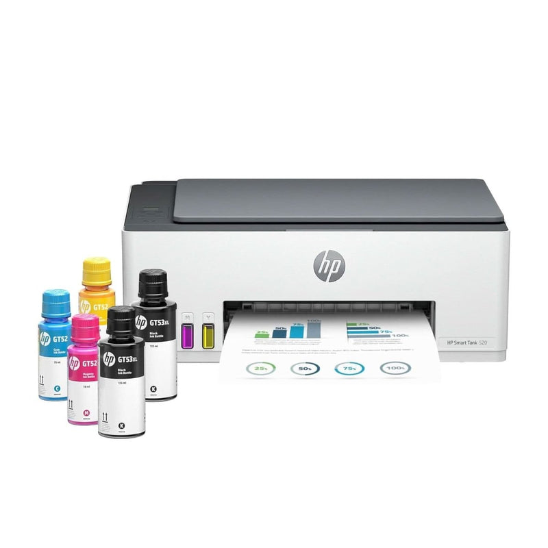 HP SMART TANK 520 ALL - IN - ONE COLOUR PRINTER PRINT, SCAN & COPY 1F3W2A - SWIFT PERIPHERALS1083728