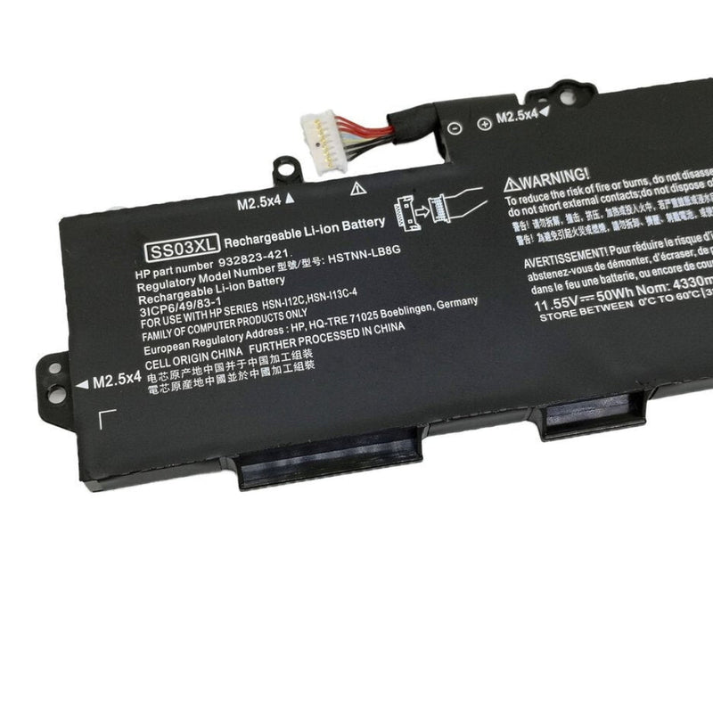 HP SS03XL Compatible Laptop Battery For EliteBook 830 G5 836 G5 840 G5 846 G5 2200mAh 3 Cell - SWIFT PERIPHERALSLVOBHP8115
