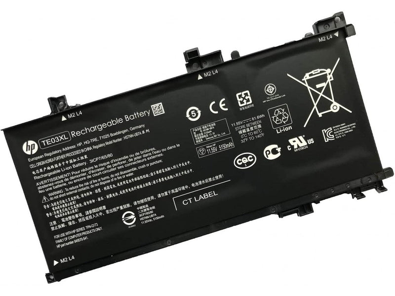 HP TE04XL Original OEM 63.3Whr 4112mAh 15.4V 4 Cell Laptop Battery - SWIFT PERIPHERALSTE04XL-OEM