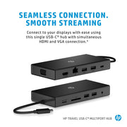 HP Travel USB - C Multi port Hub Docking Station with USB - C and RJ - 45 port - SWIFT PERIPHERALS1C1Y5AA