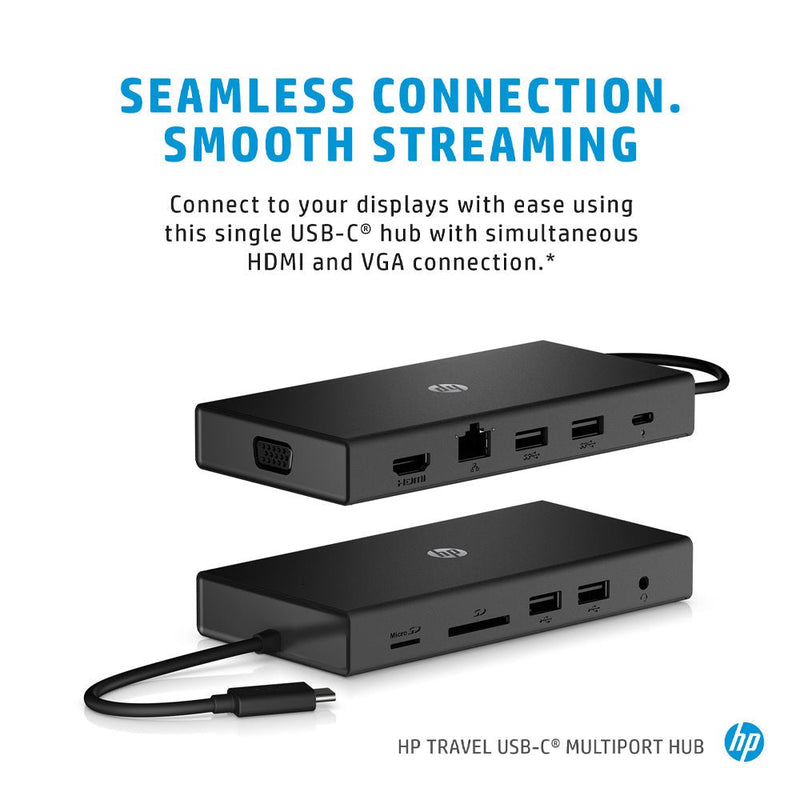 HP Travel USB - C Multi port Hub Docking Station with USB - C and RJ - 45 port - SWIFT PERIPHERALS1C1Y5AA