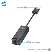 HP USB 3.0 to Gigabit RJ45 Ethernet Network Adapter - SWIFT PERIPHERALSN7P47AA