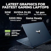 HP VICTUS 15 FA1312TX [CI5 - 12450H 12TH GEN/8GB/512GB SSD/WIN11 HOME+MSO/15.6 INCH/4GB - RTX2050 GRAPHICS /1 YEAR(S)/BLACK] - SWIFT PERIPHERALS1088969