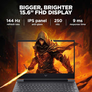 HP VICTUS 15 FA1333TX [CI7 - 13620H 13TH GEN/16GB/1TB SSD/WIN11 HOME+MSO/15.6 INCH/8GB - RTX4060 GRAPHICS /1 YEAR(S)/BLACK] - SWIFT PERIPHERALS1089314