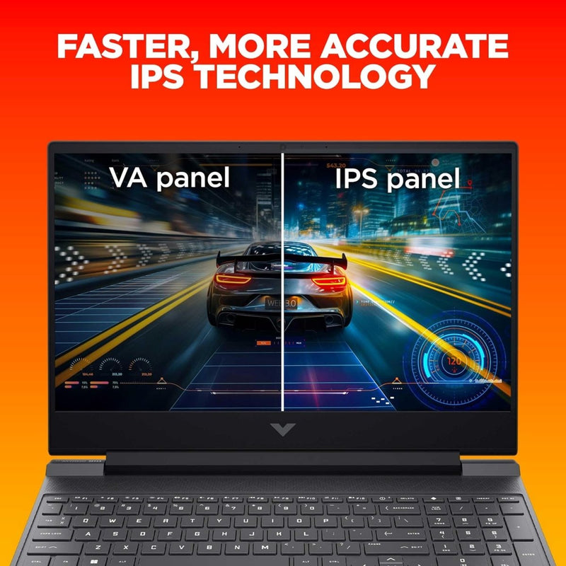 HP VICTUS 15 FA1333TX [CI7 - 13620H 13TH GEN/16GB/1TB SSD/WIN11 HOME+MSO/15.6 INCH/8GB - RTX4060 GRAPHICS /1 YEAR(S)/BLACK] - SWIFT PERIPHERALS1089314