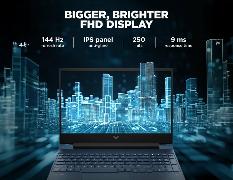 HP VICTUS 15 - FA1413TX (AR2B4PA) LAPTOP (CORE I5 12TH GEN/16 GB/1 TB SSD/WINDOWS 11/4 GB) - SWIFT PERIPHERALSHplaptop-0106