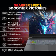 HP VICTUS 15 FA2308TX [CI7 - 13620H/24GB/1TB SSD/WIN11 HOME+MS24/15.6"/8GB - RTX5060 GRAPHICS/1 YEAR(S)/SILVER] - SWIFT PERIPHERALS1096002