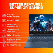 HP VICTUS 15 FB3036AX [R7 - 8845HS/16GB/512GB SSD/WIN11 HOME+MS24/15.6"/8GB - RTX4060 GRAPHICS/1 YEAR(S)/BLUE] - SWIFT PERIPHERALS1096001