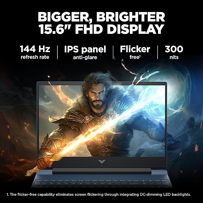 HP VICTUS 15 FB3036AX [R7 - 8845HS/16GB/512GB SSD/WIN11 HOME+MS24/15.6"/8GB - RTX4060 GRAPHICS/1 YEAR(S)/BLUE] - SWIFT PERIPHERALS1096001