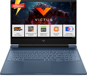 HP VICTUS AMD RYZEN 9 OCTA CORE 8945HS - (16 GB/1 TB SSD/WINDOWS 11 HOME/8 GB GRAPHICS/NVIDIA GEFORCE RTX 4060/144 HZ) 15 - FB3025AX GAMING LAPTOP (15.6 INCH, PERFORMANCE BLUE, CHROME LOGO, 2.29 KG, WITH MS OFFICE) - SWIFT PERIPHERALS1092881