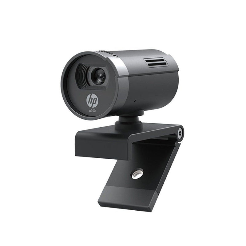 HP W100 480P HD Web Camera with Built - in Mic and Wide Angle View - SWIFT PERIPHERALS1W4W4AA