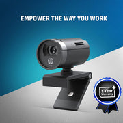 HP W100 480P HD Web Camera with Built - in Mic and Wide Angle View - SWIFT PERIPHERALS1W4W4AA