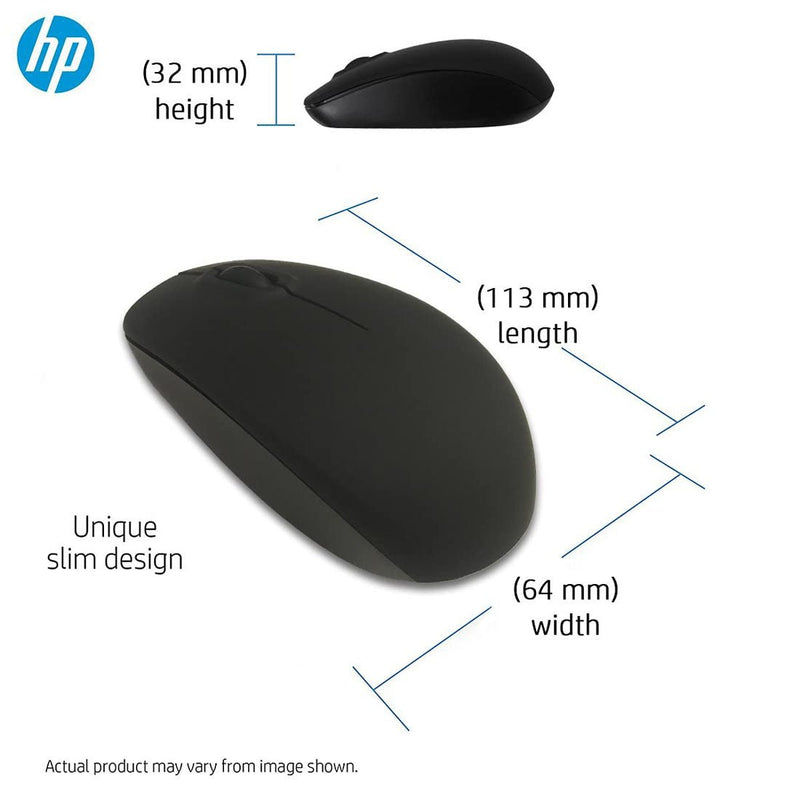 HP W111 Wireless Optical Mouse with 1200 DPI and 3 Buttons - SWIFT PERIPHERALS2U2H7P3