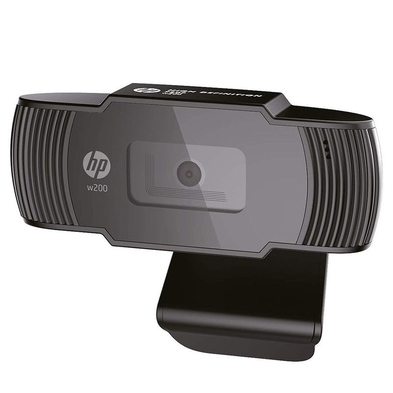 HP W200 720P HD Web Camera with Built - in Mic and 72° Wide Angle View - SWIFT PERIPHERALS20L58AA