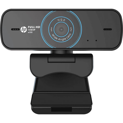 HP W300 1080P HD Web Camera with Built - in Mic and Wide Angle View - SWIFT PERIPHERALS1W4W5AA