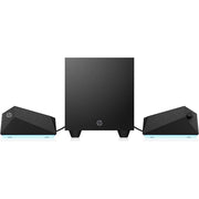 HP X1000 2.1 RGB Gaming Speakers with 3.5 mm AUX Input Sub - Woofer and Deep Bass Adjustable EQ - SWIFT PERIPHERALS8PB07AA
