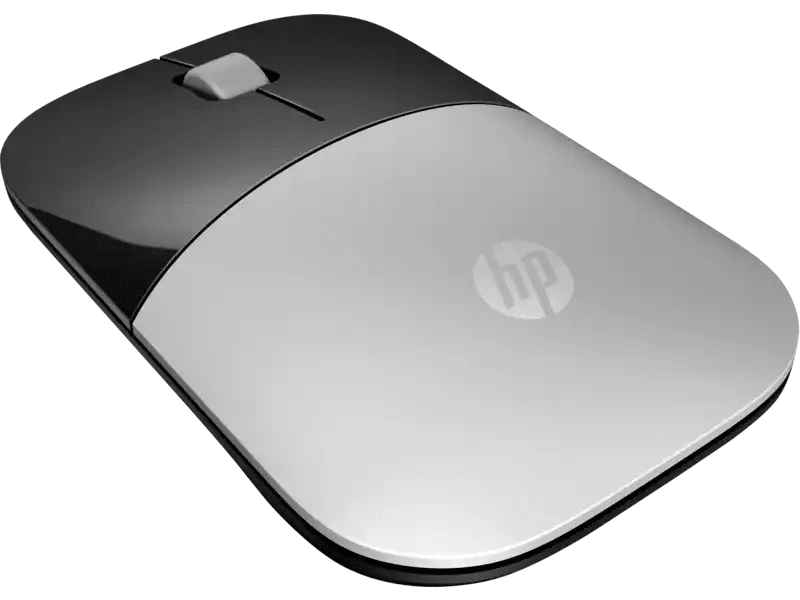 HP Z3700 1200 DPI Sleek Design Optical Sensor 2.4 GHz Wireless Mouse - Silver - SWIFT PERIPHERALSX7Q44AA