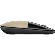 HP Z3700 Wireless Mouse with 1200DPI and 2.4GHz Connectivity - Gold - SWIFT PERIPHERALSX7Q43AA-UUF