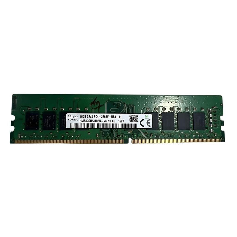 Hynix 16GB DDR4 RAM 2666MHz CL19 2Rx8 288 Pin Non - ECC UDIMM Desktop Memory - SWIFT PERIPHERALSHMA82GU6JJR8N-VK