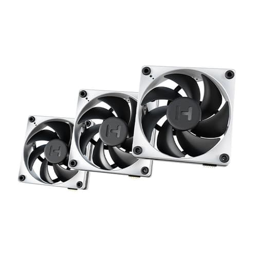 HYTE THICC FP12 FAN 3 PACK BLACK WHITE - SWIFT PERIPHERALS1089838