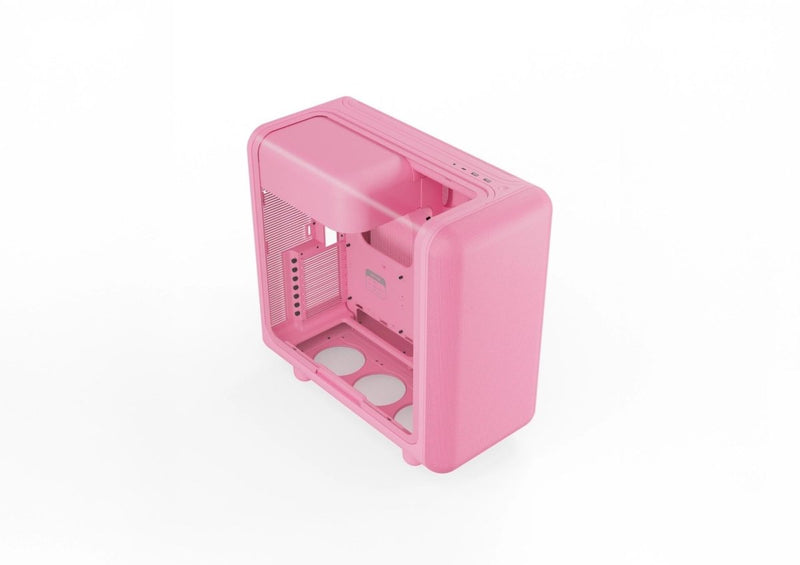 HYTE X50 STRAWBERRY MILK CABINET - SWIFT PERIPHERALSX50 Strawberry Milk