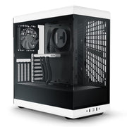 HYTE Y40 (ATX) MID TOWER CABINET (BLACK AND WHITE) CS - HYTE - Y40 - BW - SWIFT PERIPHERALS1089829