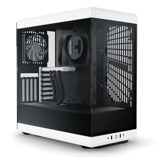 HYTE Y40 (ATX) MID TOWER CABINET (BLACK AND WHITE) CS - HYTE - Y40 - BW - SWIFT PERIPHERALS1089829
