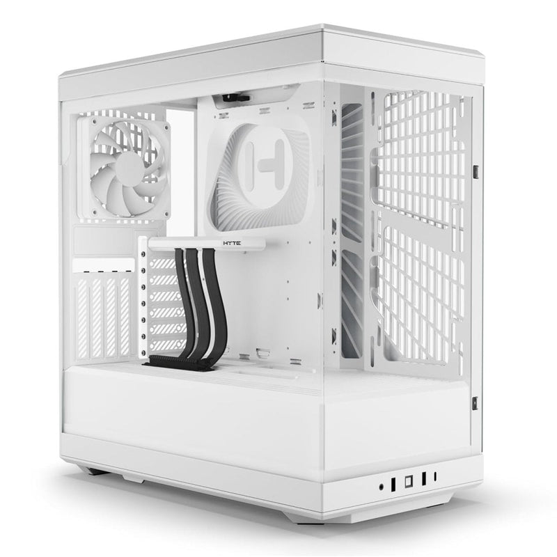 HYTE Y40 (ATX) MID TOWER CABINET (WHITE) CS - HYTE - Y40 - WW - SWIFT PERIPHERALS1089830